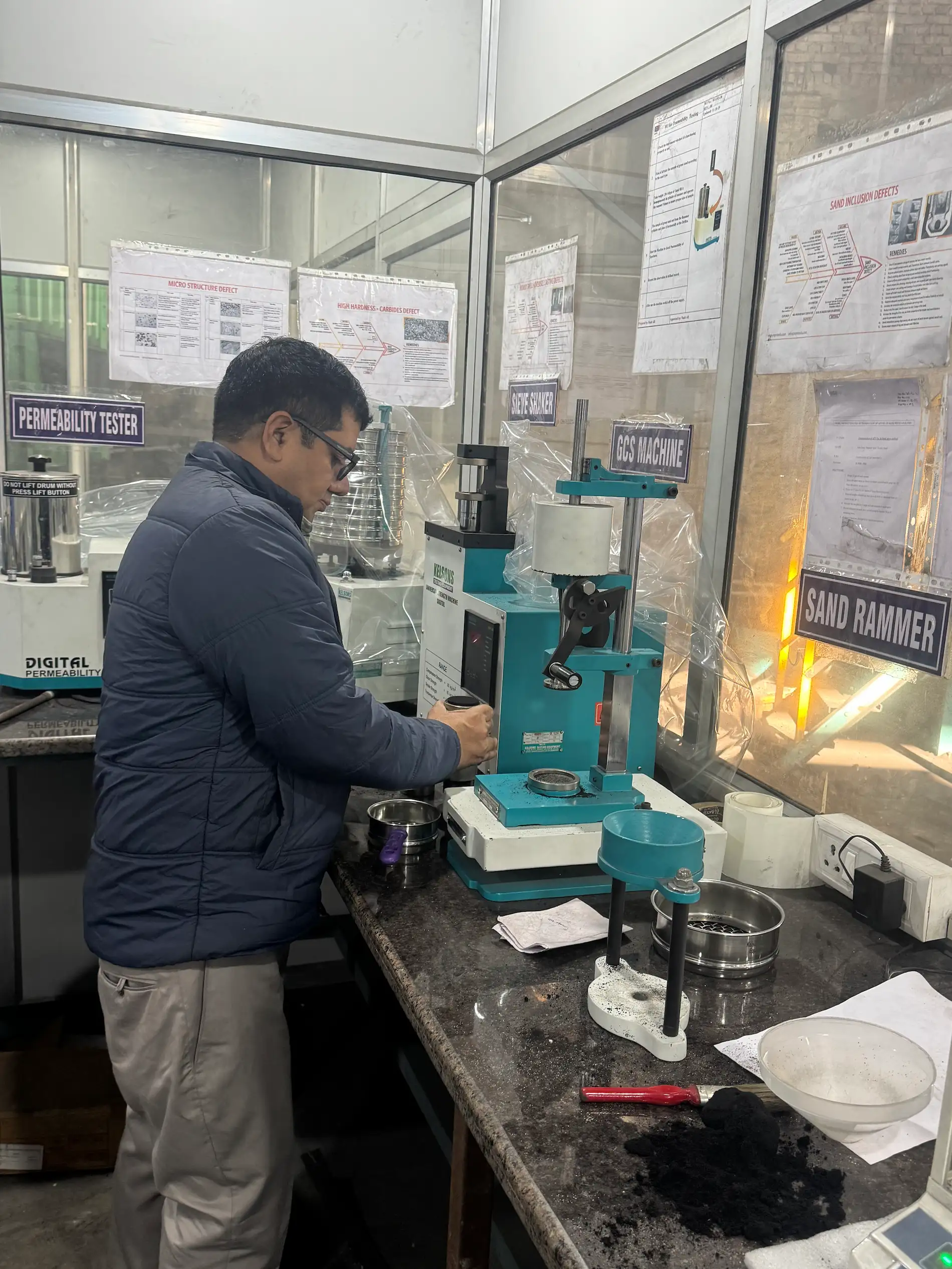 Sand Preparation & Mould Integrity Control 3