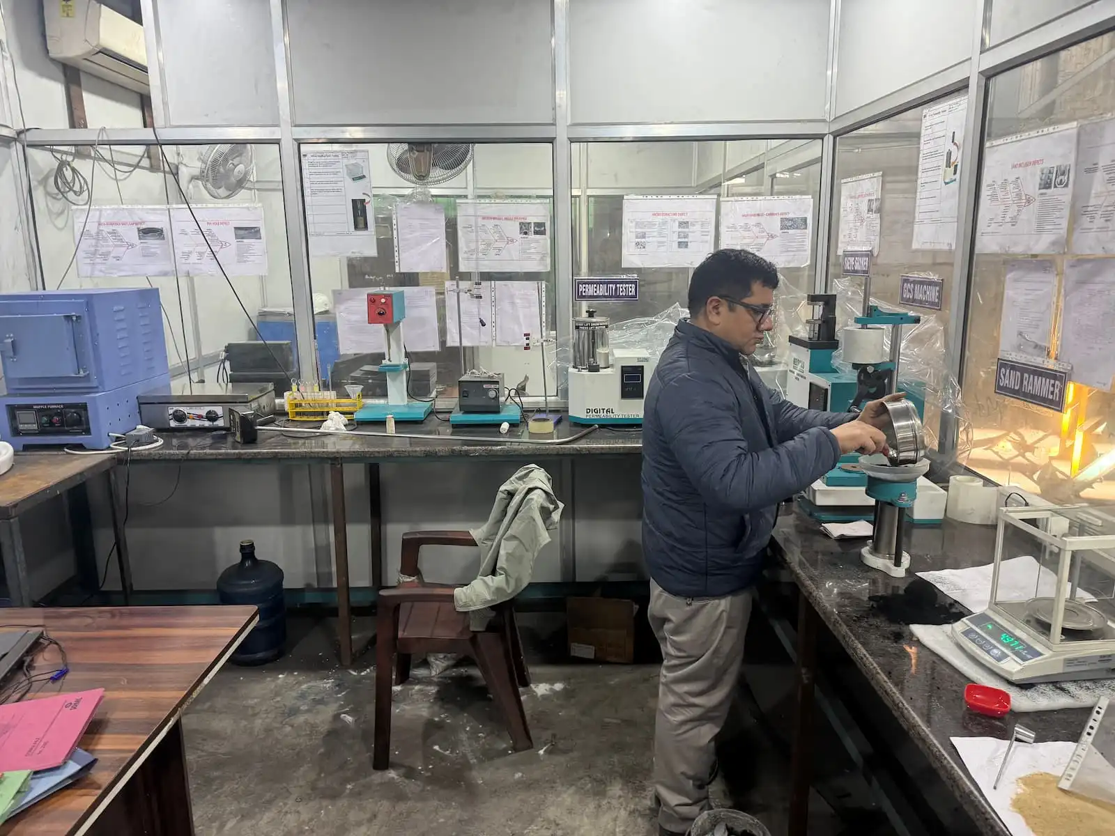 Sand Preparation & Mould Integrity Control 1